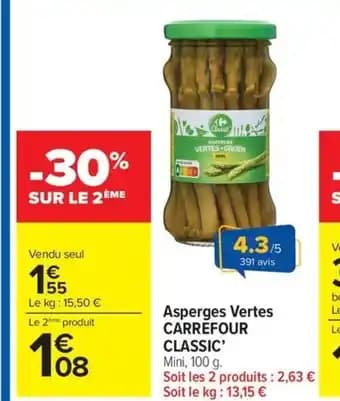 Promotion Exclusives de 5
            
        
        Asperges : Découvrez l'Offre incontournable