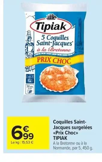 Promotion Exclusives de 10
            
        
        Saint jacques surgelées : Découvrez l'Offre incontournable
