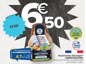 Promotion Exclusives de 16
            
        
        Poulet fermier : Découvrez l'Offre incontournable