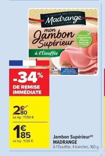 Promotion Exclusives de 12
            
        
        Madrange : Découvrez l'Offre incontournable