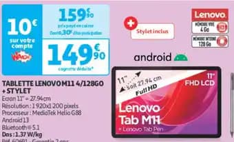 Promotion Exclusives de 1
Tablette Lenovo : Découvrez l'Offre incontournable
