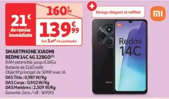 Promotion Exclusives de 5
Smartphone xiaomi : Découvrez l'Offre incontournable