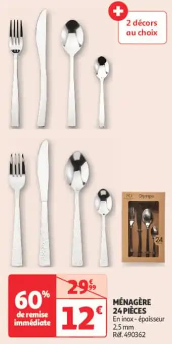 Promotion Exclusives de 3
Ménagère : Découvrez l'Offre incontournable