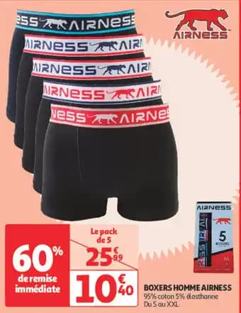 Promotion Exclusives de 3
Airness : Découvrez l'Offre incontournable