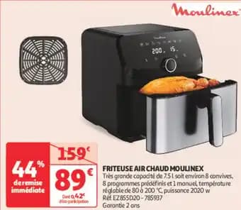 MOULINEX Friteuse air chaud