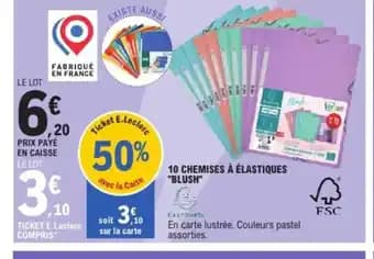 Promotion Exclusives de 4
Chemises élastiques : Découvrez l'Offre incontournable