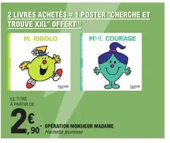 Opération monsieur madame