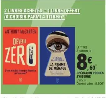 Opération poches j'hiberne