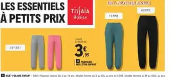 Pantalon molleton enfant