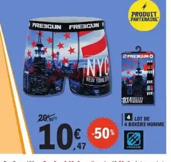 Promotion Exclusives de 20
Boxers homme : Découvrez l'Offre incontournable