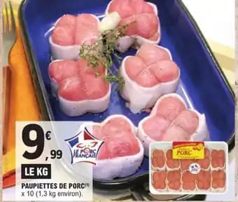 Paupiettes de porc 1.3 kg