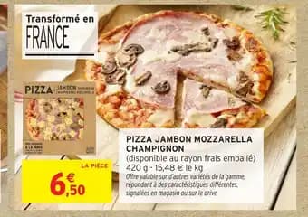 Promotion Exclusives de 62
Pizza : Découvrez l'Offre incontournable