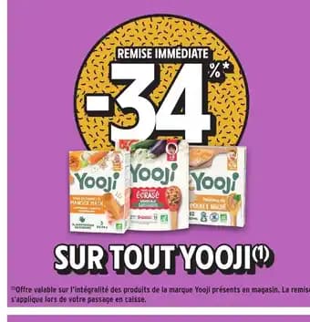 Promotion Exclusives de 1
Yooji : Découvrez l'Offre incontournable