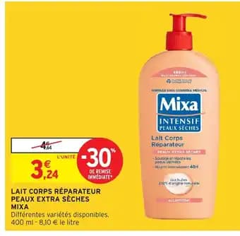 Promotion Exclusives de 7
Lait corps : Découvrez l'Offre incontournable