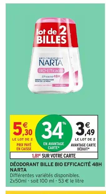 Promotion Exclusives de 2
Narta : Découvrez l'Offre incontournable