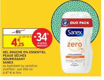 Promotion Exclusives de 10
Sanex gel douche : Découvrez l'Offre incontournable