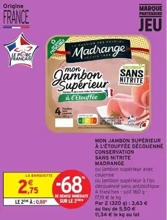 Promotion Exclusives de 3
Madrange : Découvrez l'Offre incontournable