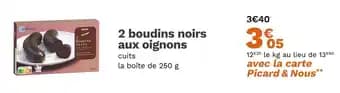 Promotion Exclusives de 2
Boudins : Découvrez l'Offre incontournable