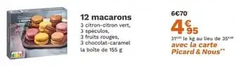 Promotion Exclusives de 2
Macarons : Découvrez l'Offre incontournable