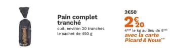Promotion Exclusives de 39
Pain : Découvrez l'Offre incontournable