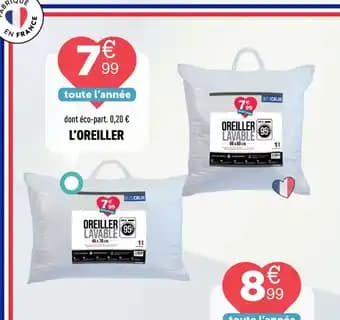 Promotion Exclusives de 14
L'oreiller : Découvrez l'Offre incontournable
