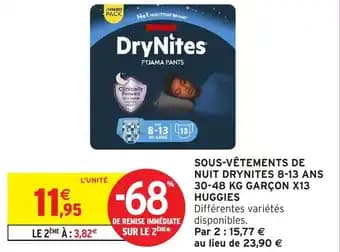 Promotion Exclusives de 7
Huggies : Découvrez l'Offre incontournable