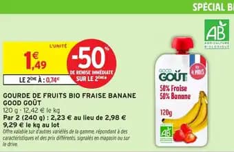 Promotion Exclusives de 2
Good : Découvrez l'Offre incontournable