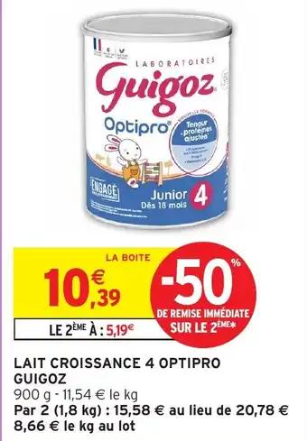 Promotion Exclusives de 9
Lait croissance : Découvrez l'Offre incontournable