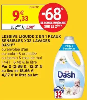 Promotion Exclusives de 4
Lessive peaux sensibles : Découvrez l'Offre incontournable