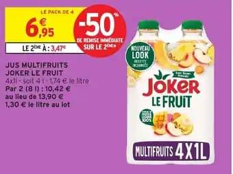 Promotion Exclusives de 13
Multifruits : Découvrez l'Offre incontournable