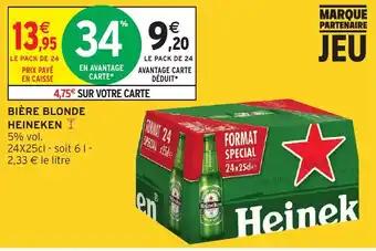 Promotion Exclusives de 7
Heineken bière blonde : Découvrez l'Offre incontournable