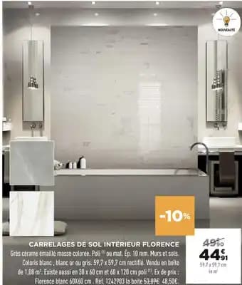 Promotion Exclusives de 1
            
        
        Florence : Découvrez l'Offre incontournable