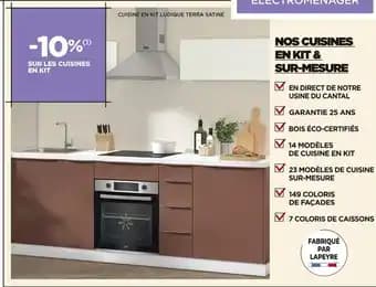 Promotion Exclusives de 20
            
        
        Cuisines : Découvrez l'Offre incontournable