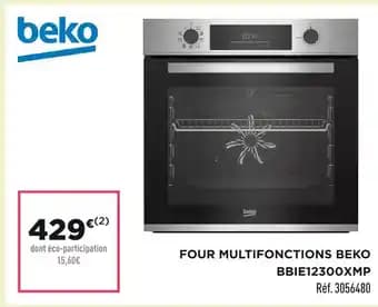 Beko Four Multifonctions BBIE12300XMP