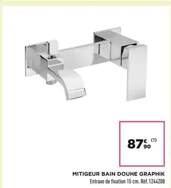 Mitigeur Bain Douche Graphik