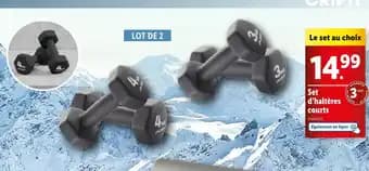 Promotion Exclusives de 16
Crivit : Découvrez l'Offre incontournable