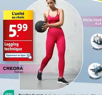 Promotion Exclusives de 8
Legging : Découvrez l'Offre incontournable