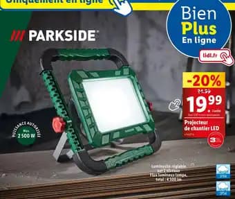 Promotion Exclusives de 3
Projecteur de chantier : Découvrez l'Offre incontournable