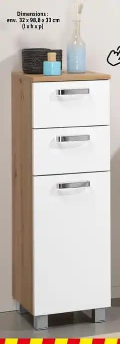 Livarno home Meuble de salle de bains Palermo