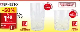 Promotion Exclusives de 10
Verres : Découvrez l'Offre incontournable