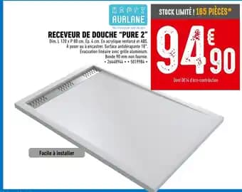 Promotion Exclusives de 1
Receveur : Découvrez l'Offre incontournable