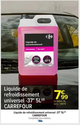 Promotion Exclusives de 7
Liquide de refroidissement : Découvrez l'Offre incontournable