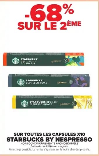 Promotion Exclusives de 7
Starbucks : Découvrez l'Offre incontournable