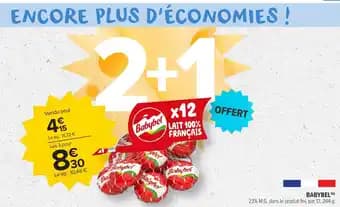 Promotion Exclusives de 5
Babybel : Découvrez l'Offre incontournable