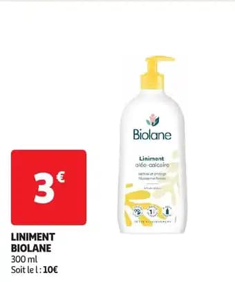 Promotion Exclusives de 3
Liniment : Découvrez l'Offre incontournable