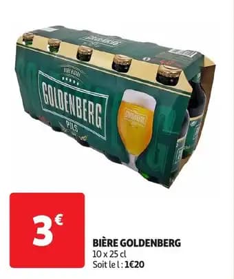 GOLDENBERG Bière 10 x 25 cl