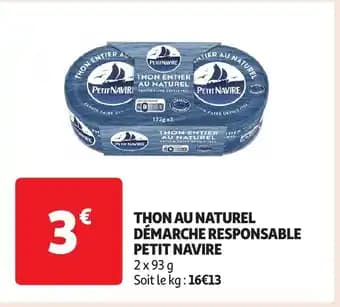 Promotion Exclusives de 20
Thon au naturel : Découvrez l'Offre incontournable