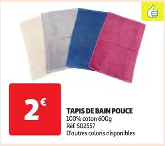 Promotion Exclusives de 21
Tapis de bain : Découvrez l'Offre incontournable