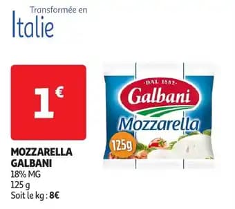 Promotion Exclusives de 7
Galbani : Découvrez l'Offre incontournable