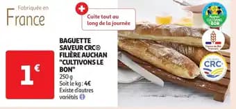 Promotion Exclusives de 12
Baguette : Découvrez l'Offre incontournable